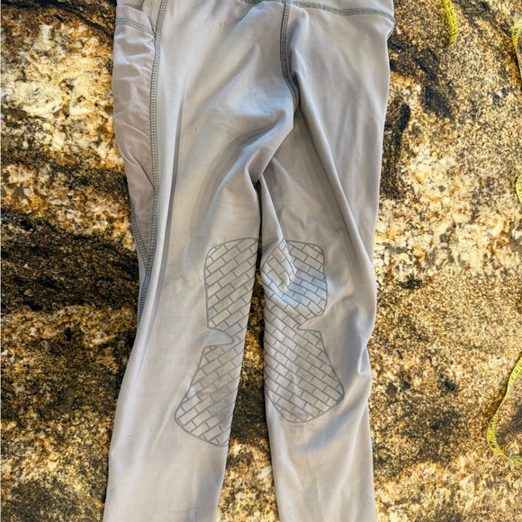 Kids Gray Riding Pants - Picture 2 of 5